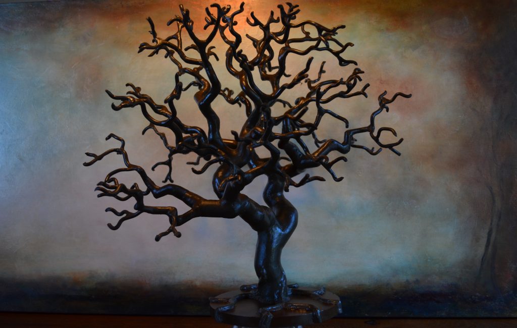 steel tree artwork, tree artwork, tree, steel tree, metal tree, metal sculpture, tree artwork, tree sculpture